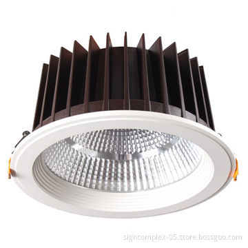 LED Down light, Driver and Main Body Uses Separate Designs, Ensuring Long Lifespan of Both Parts